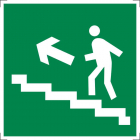Направление к эвакуационному выходу по лестнице вверх (правосторонний)